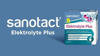 sanotact Elektrolyte Plus [upl. by Alyhc]