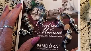 2012 Pandora Catalog Review Part 1 Charms silver two tone muranos clips spacers [upl. by Mandelbaum]