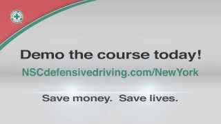 NEW YORK Approved NSC Defensive Driving Course Online IPIRP [upl. by Laughlin461]