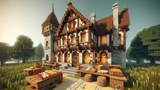 Minecraft MEDIEVAL BAKERY Building Ideas  100 Different Designs [upl. by Moth685]