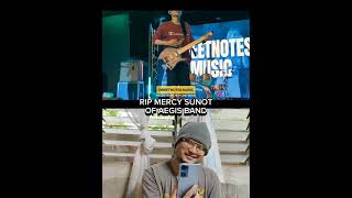 RIP Aegis BandVocalist Mercy SunotSweetnotes MusicSherwin Castro Music Reaction VideoAegis Medley [upl. by Shifrah]