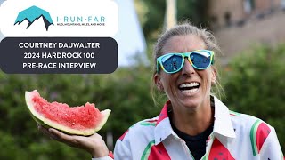 Courtney Dauwalter Pre2024 Hardrock 100 Interview [upl. by Homans]