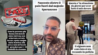 Lorenzo Ruzza litiga con uno di Varese che chiama la polizia convinto che lorologio fosse rubato [upl. by Stich]