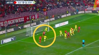 🇨🇭 Switzerlands Zeki Amdouni goal vs Spain  Embolo assist  Spain vs Switzerland  Nations league [upl. by Airdnua]