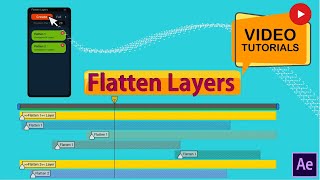 Flatten Layers tutorial for After effects [upl. by Beryl]