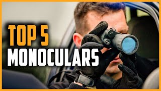 Best Monoculars 2024  Top 5 Best Monocular On Amazon Tactical amp Night Vision [upl. by Nixon]