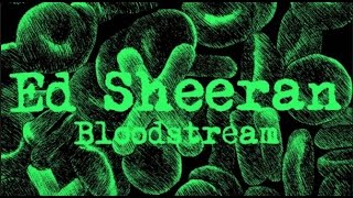 Ed Sheeran  Bloodstream lyric video ft Rudimental [upl. by Arracat641]