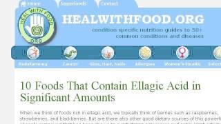 Foods That Contain Ellagic Acid [upl. by Dhumma]