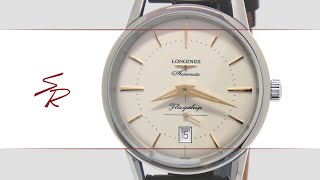 Longines Heritage Flagship 385mm  Ref L47954782 [upl. by Dralliw]