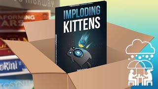 Unboxing Imploding Kittens expansión de Exploding Kittens [upl. by Orelu347]