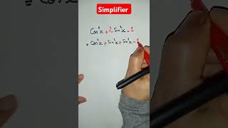 Simplifier maths sciencebac mathematicseducationstudy franceBouchra Éducationart bgmi [upl. by Aihtekal]