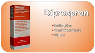 DIPROSPRAN Indicações contraindicações e riscos [upl. by Eirrak143]