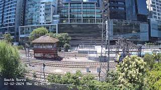 South Yarra Station Webcam [upl. by Adnarem]