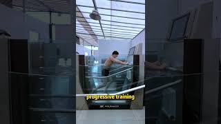 P300 Portable underwater treadmill underwater treadmill workout running hydrotherapy [upl. by Ullyot]