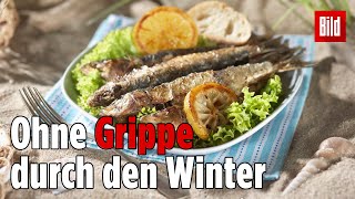 10 Lebensmittel gegen Grippe [upl. by Elladine880]