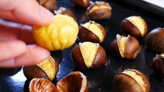 How To Roast Chestnuts In An Oven  The Easiest Way to Make The Best Roasting Chestnuts At Home [upl. by Reywas798]