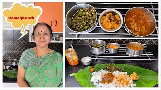 Home Style Lunch  Traditional South Indian Recipes [upl. by Tracey]