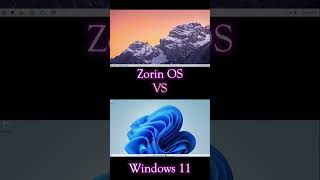 Windows 11 vs Zorin OS windows linux [upl. by Gnoht]