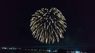 Hakkeijima Yokohama Japan Colorful Hanabi fireworks [upl. by Ahcorb]