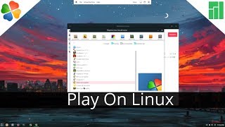 Using Play On Linux For Windows Games On Linux [upl. by Htebazle871]