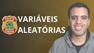 Variáveis Aleatórias  Estatística PF [upl. by Ellekcim618]