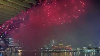 Singapore National Day fireworks 5  2024singapore singaporenationalday [upl. by Bergquist84]