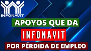 Apoyos que da INFONAVIT en caso de que PIERDAS TU EMPLEO 😱 [upl. by Rinum]