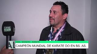 Campeón Mundial de Karate Do en Bs As  Ariel Mainero [upl. by Goody]