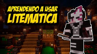 Como baixar e usar o mod litematica schematic para fazer suas construções no minecraft [upl. by Annaya]