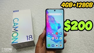 Tecno Camon 18 Unboxing amp Specifications [upl. by Rodnas]