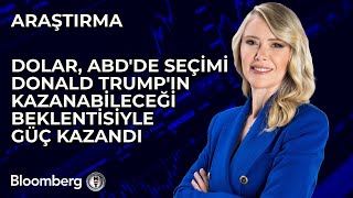 Dolar ABDde seçimi Donald Trumpın Kazanabileceği Beklentisiyle Güç Kazandı [upl. by Uah]