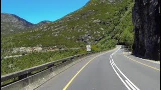 Outeniqua Pass N9 Part 2  V4 2017 Mountain Passes of South Africa [upl. by Sokil]