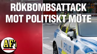 Två till sjukhus efter attack mot politiskt möte ”En blixtoperation” [upl. by Papp]