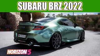 Subaru BRZ 2022 Forza Horizon 5 PCHD [upl. by Oeak]