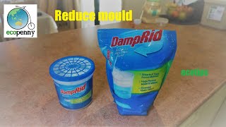 How to reduce moisture amp humidity for less bathroom mould  DampRid Review [upl. by Nnahgem]