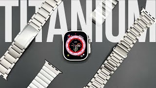 5 Best Titanium Bands for Apple Watch Ultra 2 and Ultra 1 [upl. by Sabrina]