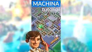 MACHINA 60 seconds TUTORIAL  BOOM BEACH best attack strategygameplay [upl. by Suzy100]