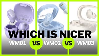 Baseus WM01 vs WM02 vs WM03 WHICH DESIGN IS NICER [upl. by Aleahpar]