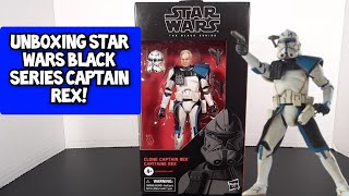 Unboxing the Star Wars Black Series Clone Captain Rex Reissue [upl. by Shapiro]