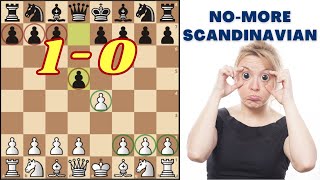 Destroy the Scandinavian Defense in 8 Moves [upl. by Jutta834]