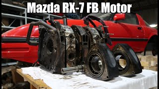 Demontage des Mazda RX 7 Wankelmotors  Mazda RX7 [upl. by Leff604]