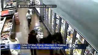 Jeremiah Rogers Assault at Walmart in Waukegan Illinois [upl. by Linad922]