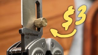 Adding thumbstuds to the Leatherman Free P4 and Arc [upl. by Llewoh]