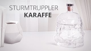 Original Stormtrooper Karaffe für Star WarsFans Imperatoren und die die es noch werden wollen [upl. by Atsillak]