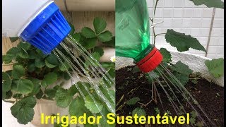 Como Fazer um Regador com Garrafa Pet o mais simples fácil e Barato para Você fazer [upl. by Angelia]