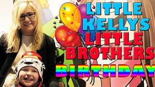 LITTLE KELLYS LITTLE BROTHERS BIRTHDAY SURPRISE Kelly and Carly Vlogs [upl. by Rosco]