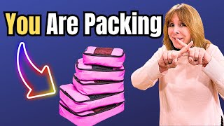 The Best Way To Pack Luggage and Backpacks Packing Cubes [upl. by Falconer]