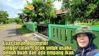 DIJUAL RUMAH MURAH 380 JT MASIH NEGO❗ PINGGIR JALAN COCOK UNTUK USAHA [upl. by Steere783]