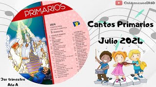 Cantos Primarios Completos Julio  Lección 1  4  Año A  2024  3er trimestre [upl. by Dituri286]