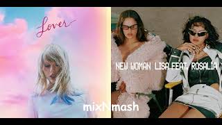 The Woman  Taylor Swift amp LISA feat ROSALÍA Mashup [upl. by Aseuqram75]